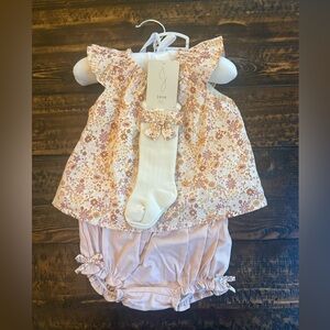Joie Floral Pink Set 0-3 Months